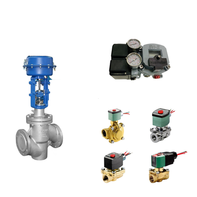 Valvola di controllo pneumatico cinese con Masoneilan SVI2-21123121 Valve Positioner E Valvola solenoide ASCO