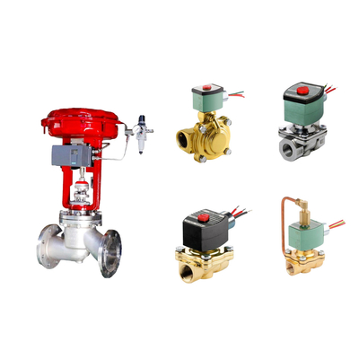 Valvola di controllo pneumatico cinese con Masoneilan SVI2-21113111 Valve Positioner E Valvola solenoide ASCO