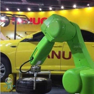Fanuc Robotic Arm 6 Axis CRX-20iA/L con CNGBS Robot Guide Rail per la manipolazione come robot cobot