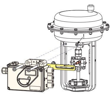 Valvo di posizione intelligente originale FOXBORO SRD991 per valvola a sfera di controllo pneumatico e valvola solenoide ASCO o Burkert