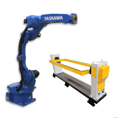 Motoman GP12 Yaskawa braccio robot di saldatura con posizionatore CNGBS per apparecchiature di saldatura OEM