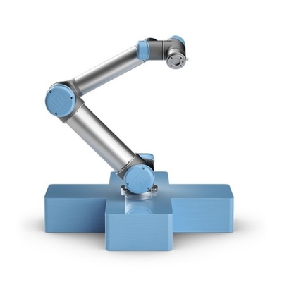 UR3 Universal Robot Cobot con pinza come macchina di assemblaggio per l'assemblaggio del motore
