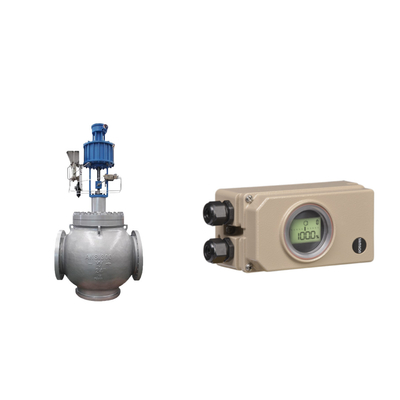 Valvola di controllo pneumatico cinese con Samson 3730-3 Valve Positioner e Fisher 377 Valve di viaggio sensori di pressione