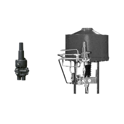 Valvola di controllo pneumatico cinese con Samson 3730-3 Valve Positioner e Fisher 377 Valve di viaggio sensori di pressione
