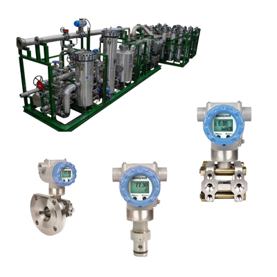 Scalatori a gas di combustibile con trasmettitori di pressione Honeywell ST700 SmartLine includono un manometro di pressione assoluto