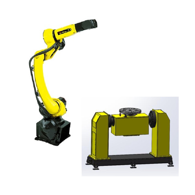 FANUC Robot M-10iD/12 Of 6 Axis Industrial Robot Arm con posizionatore di saldatura CNGBS per la saldatura