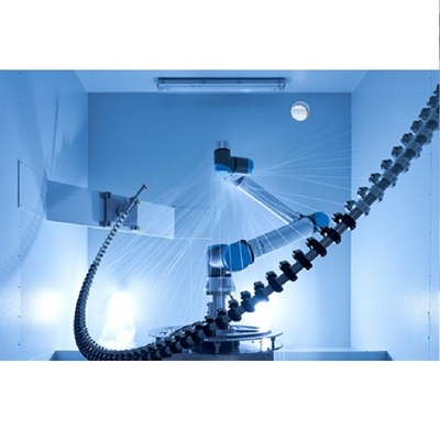 Braccio robot collaborativo UR 10e Of 6 Aixs Cobot con carico utile di 10 kg con copertura robot per la saldatura