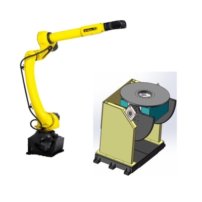 Fanuc M-10iD/8L come 6 Assi Robot Arm For Sale di robot industriale con posizionatore di saldatura