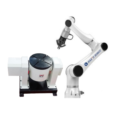 Braccio robot collaborativo 6 assi Elfin E03 con posizionatore di saldatura CNGBS per automazione del robot di saldatura