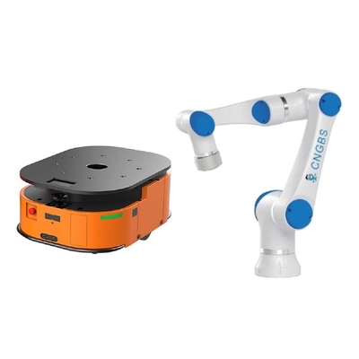 Robot mobile AGV Q2L-300A con robot cobot CNGBS per la movimentazione automatica dei materiali come AGV