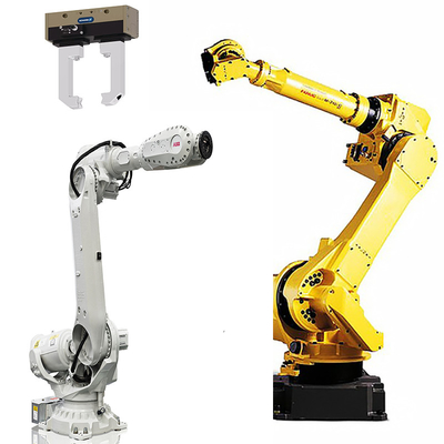 SCHUNK Roboter Gripper per FANUC, IRB6700 e KR210 Robot in impianto dell'industria alimentare