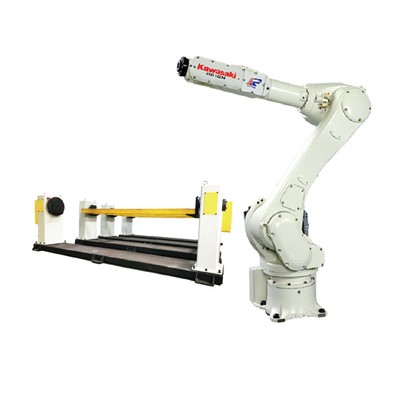 Kawasaki RS010N 6 Asse braccio robotico con posizionatore di saldatura CNGBS per robot di saldatura