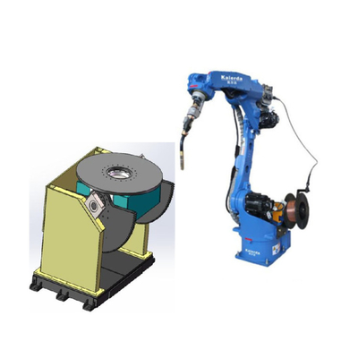 Robot industriale AR1440 con 12 kg di carico utile Saldatura torce con posizionatore come macchina di saldatura laser