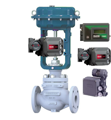 Regulatore FI-SHER nero originale DVC6200 e 3582I posizionatore di valvola con comunicazione Hart per valvola di controllo pneumatica