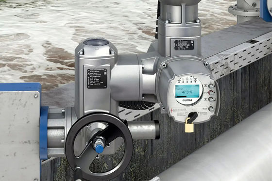 Valvola elettrica Cinese con attuatore elettrico Auma