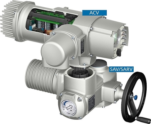 Auma Acatuator elettrico con sfera elettrica di formaggio Vavle Valvola globe per il controllo delle valvole
