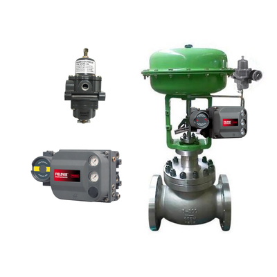 Fisher DVC6200 Valve Controller con Valve di controllo pneumatico cinese 67-CFR Regulator come fornitore di magazzino Valve Positioner