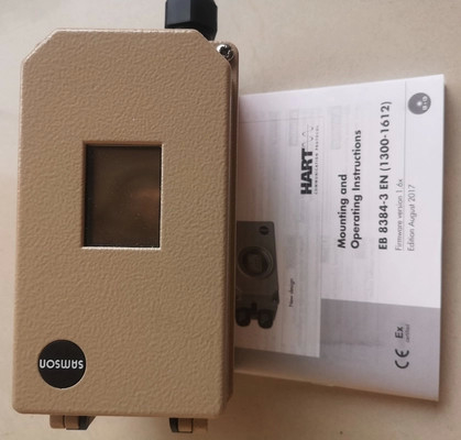 Valvola di controllo del flusso cinese con Samson 3730-3 posizionatore elettropneumatico W/ HART Comunicazione per il regolatore della valvola