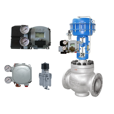 Valve Positioner Stock Supplier W/ Chinese Control Valve For Fisher / Masoneilan / Samson / Flowserve / Neles Valve Positioner