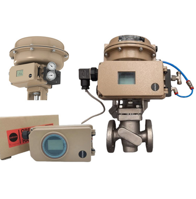 Samson 3730-3 Electro Pneumatic Positioner ((HART) Wi/3277 Pneumatic Diaphragm Actuator Assembly con valvola di controllo cinese