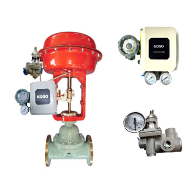 Valvola riduttrice di pressione KOSO PRF300 PRF400 e EPA 801 valvola posizionatore con valvola di controllo di marca cinese