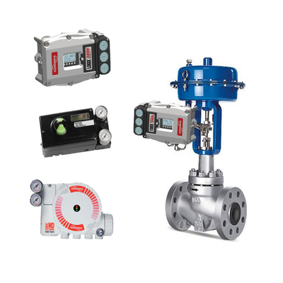 Valvole di controllo cinesi con valvola posizionatore Flowserve 3200MD Logix 420 Logix MD + 67cfr regolatore Asco solenoide