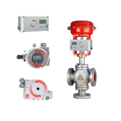 Valvole di controllo cinesi con valvola posizionatore Flowserve 3200MD Logix 420 Logix MD + 67cfr regolatore Asco solenoide