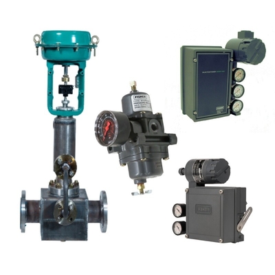 Valvolatori elettro-pneumatici di buona qualità Fisher 3620J utilizzati con attuatori rotativi a doppia azione singoli in stock