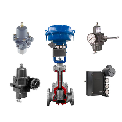 Posizionatore di valvola elettro-pneumatico Fisher 3620j Fornitore di apparecchiature di controllo del flusso Componente di valvola conveniente