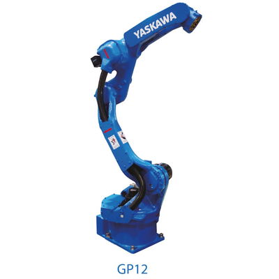 GP12 Industrial Yaskawa come braccio robot a 6 assi con robot dress pack per la movimentazione del materiale
