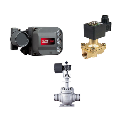 Valvola di controllo con diagnostica delle prestazioni PD Single Acting FISHER DVC6200 Digital Valve Controller e valvola ASCO