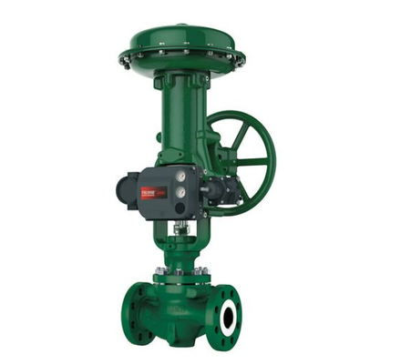 Dispositivi di regolazione della pressione con valvola di controllo del pescatore CL125-CL600 ES 657/667 attuatore DVC6200 posizionatore di valvole