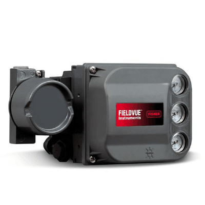 Controllo della pressione / del flusso Slide con attuatore Fisher 1052/2052 e posizionatore di valvola DVC6200 3610J