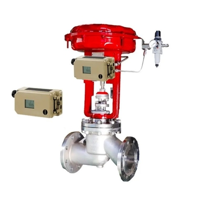 Cina grande regolatore calibro con Samson 3730-5 valvola posizionatore e 3963 valvola solenoide