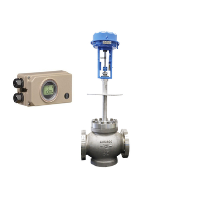Cina grande regolatore calibro con Samson 3730-5 valvola posizionatore e 3963 valvola solenoide