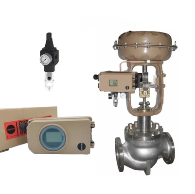 Samson 4708 regolatore di pressione con 3730 valvola posizionatore W / HART &amp; Feedback e valvole pneumatiche cinesi Conrtol