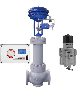Valvola di controllo pneumatico con valvola di controllo di flusso Logix 520MD