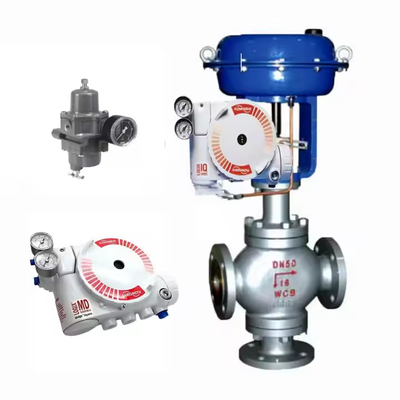 Controllo di flusso elettromagnetico intelligente 4-20mA Posizionatore di valvola digitale Posizionatore di valvola pneumatico