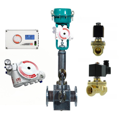 Attuatore pneumatico a diaframma originale e posizionatore di valvola di controllo Logix 3200MD
