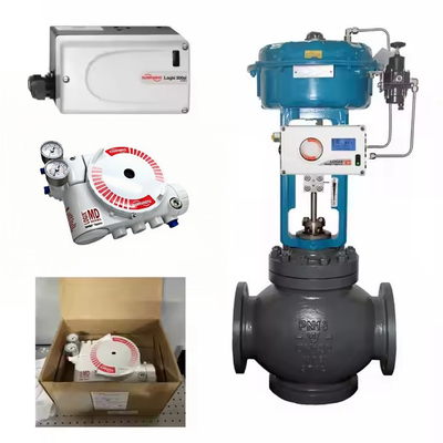 Flowserve Foxboro Valve Positioner 3200MD con Valvola di controllo farfalla e Regulatore di filtro 67CFR Valvola solenoide ASCO
