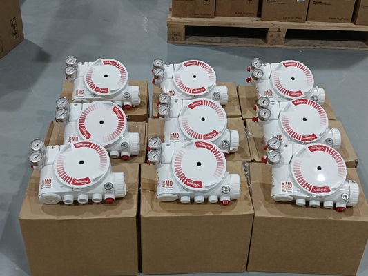Flowserve Foxboro Valve Positioner 3200MD con Valvola di controllo farfalla e Regulatore di filtro 67CFR Valvola solenoide ASCO