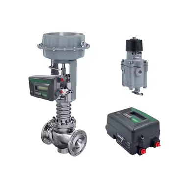 Valvola di regolazione del diaframma pneumatico e Fisher DVC2000 con valvola di riduzione della pressione del filtro