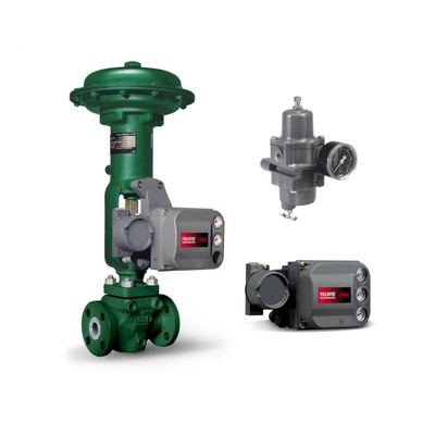 Fabbrica cinese di valvole di controllo pneumatiche con Fisher Fieldvue DVC6200 Digital Valve Controller Positioner e 67CFR-239 Regulator