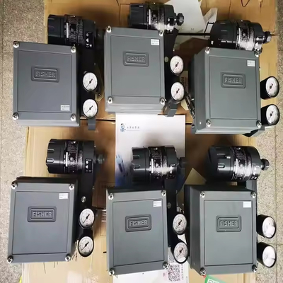 Valvola globe cinese con nuovo Emerson Fisher 4211 trasmettitore Fisher 3582i valvola posizionatore