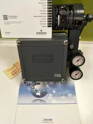 Nuovo e originale Fisher 3582i Valve Positioner elettro-pneumatico con regolatori di riduzione della pressione e valvola solenoide