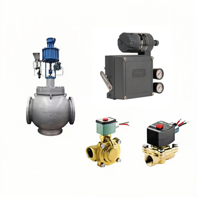 Fisher 3582i Posizionatore elettro-pneumatico ed EMERSON ASCO 8210G Valvole solenoidi