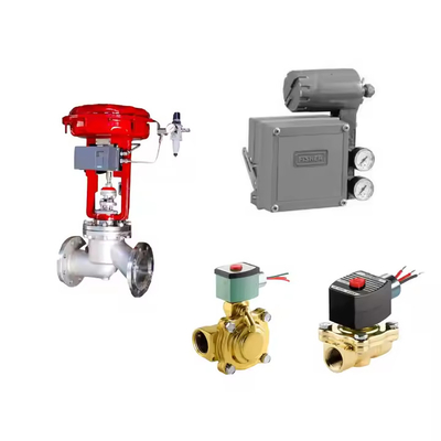 Fisher 3582i Posizionatore di valvole elettro-pneumatiche e Fisher 67CFR regolatore di filtro d'aria fornitore di magazzino con valvola di controllo pneumatico