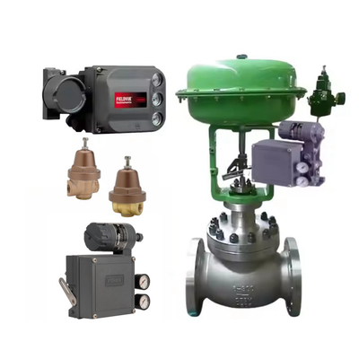 Emerson pescatore valvola elettro pneumatica posizionatore e neles valvola solenoide