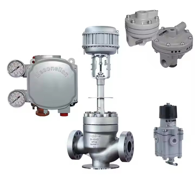 Valvola di controllo cinese DN150 e Masoneilan SVI1000 Locator BR200 BR400 Amplificatore pneumatico 78-40 Valvola riduttrice di pressione