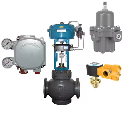 Valvola di controllo cinese DN150 e Masoneilan SVI1000 Locator BR200 BR400 Amplificatore pneumatico 78-40 Valvola riduttrice di pressione